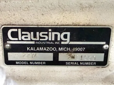 Used CLAUSING 2274 Heavy Duty & Sensitive Single Spindle Drills Georgia US | The Equipment Hub #1287172