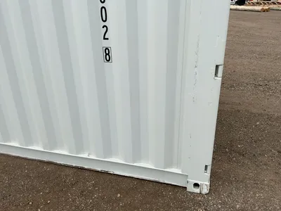 2026 40’L x 8’W x 9’ 6”T High Cube Shipping/Ground Container, swing doors on one end and four sets o...