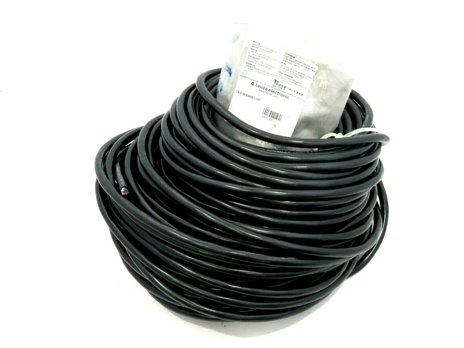 NEW LEUZE CB-D15E-50000S-11GF CONNETOR CABLE 548523 CBD15E50000S11GF