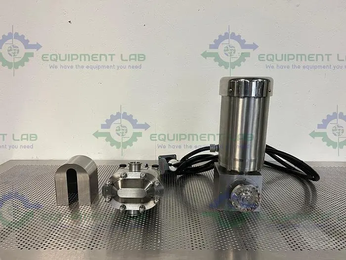 Used WAUKESHA CHERRY BURRELL/ SPX 018UL ROTARY LOBE PUMP W/ STAINLESS 1.5 HP MOTOR Rotary Pumps | Equipment Lab #486308