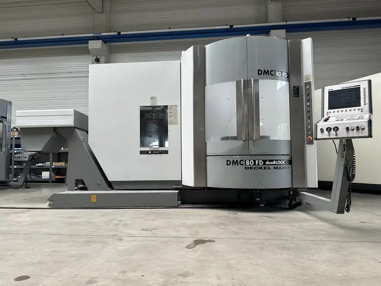 Used 2008 DMG DMC 80 FD DUOBLOCK DMG DMC 80 FD DUOBLOCK 5-AXIS MACHINING CENTER - MILLING & TURNING Universal Machining Centers Georgia US | Shub Machinery #177286