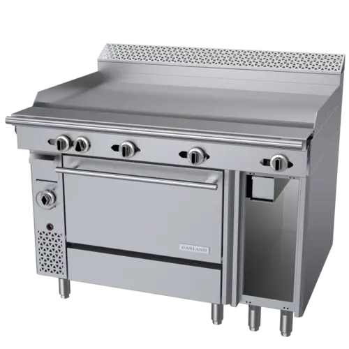 Garland C48-1-1R 48" Gas Range w/ Griddle, Standard Oven & Storage Base, Natural Gas