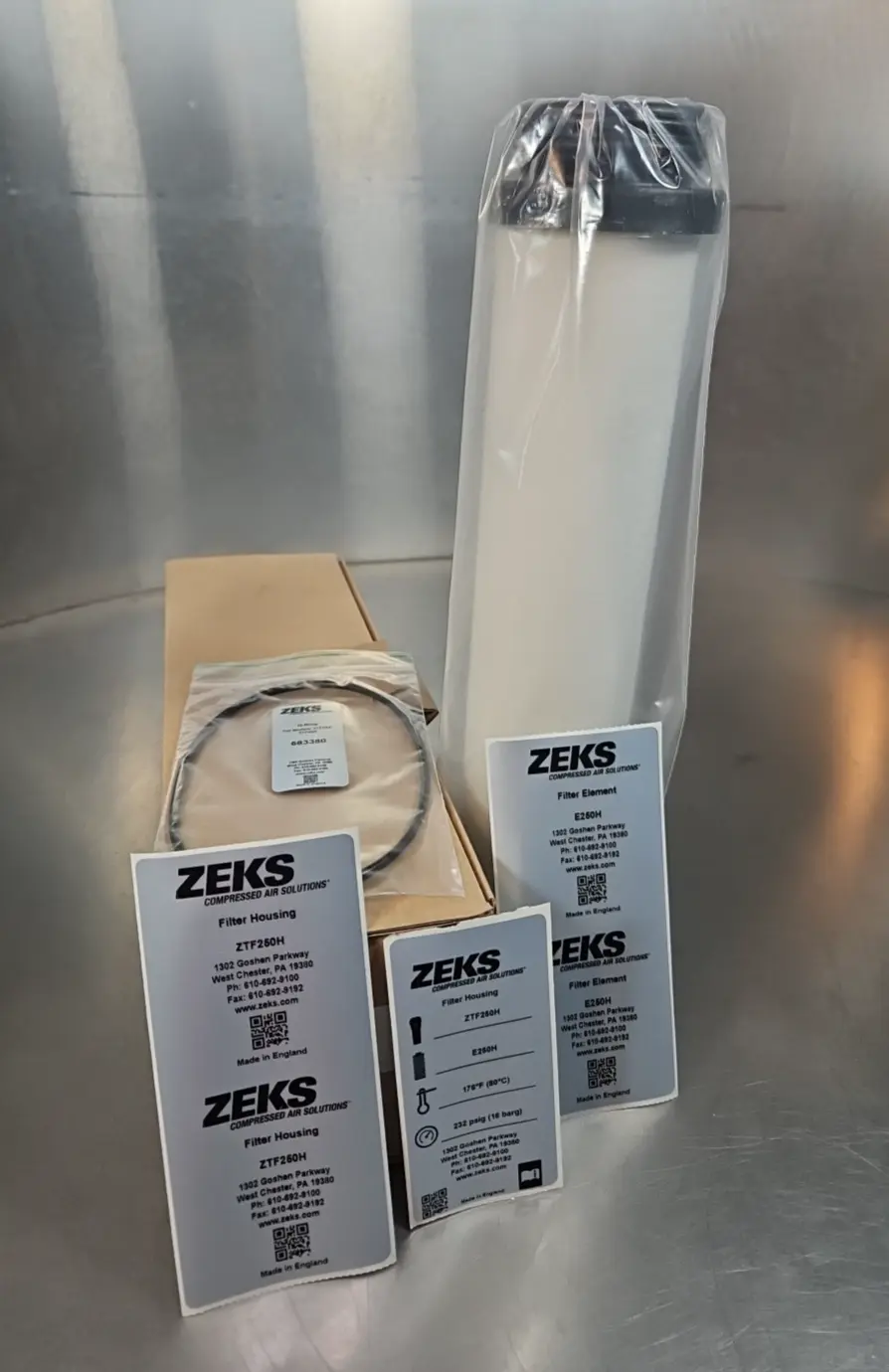 Zeks E250H Coalescing Filter Element Loc5B17