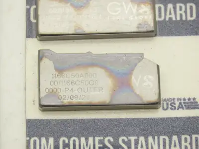 GWS Tool Group 1166C50A00000 Carbide Insert 1166C50G00000-P4-OUTER  Lot of 20