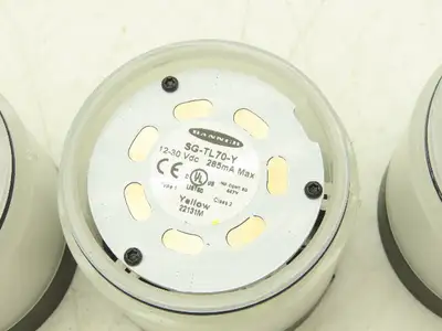 Banner TL70GYRALT TL70 Tower Light 3-Color Loud Audible Indicator 12-30VDC