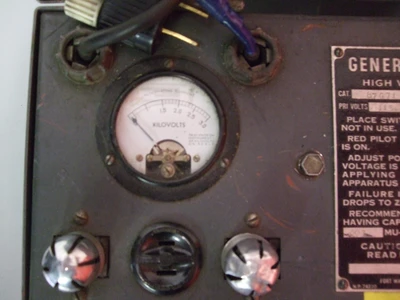 USED GENERAL ELECTRIC PORTABLE DIELECTRIC TESTER