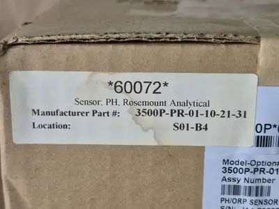 NEW ROSEMOUNT 3500P-PR-01-10-21-31