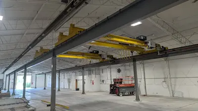 R&M 3 Ton Cranes - Overhead, Bridge | Highland Machinery & Crane (4)