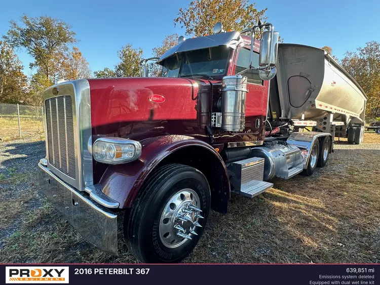 Used 2016 PETERBILT 367 Dump trucks Pennsylvania US | Proxy Equipment #1379242