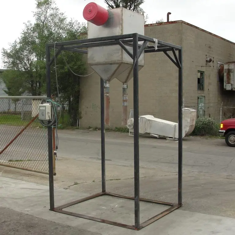 SPC6245  Bin Hopper Silo 10 cu.ft., bulk storage bin, Stainless Steel