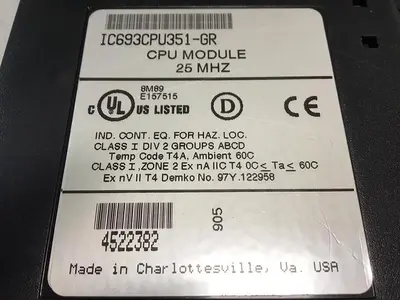 USED FANUC IC693PWR330D SYSTEM