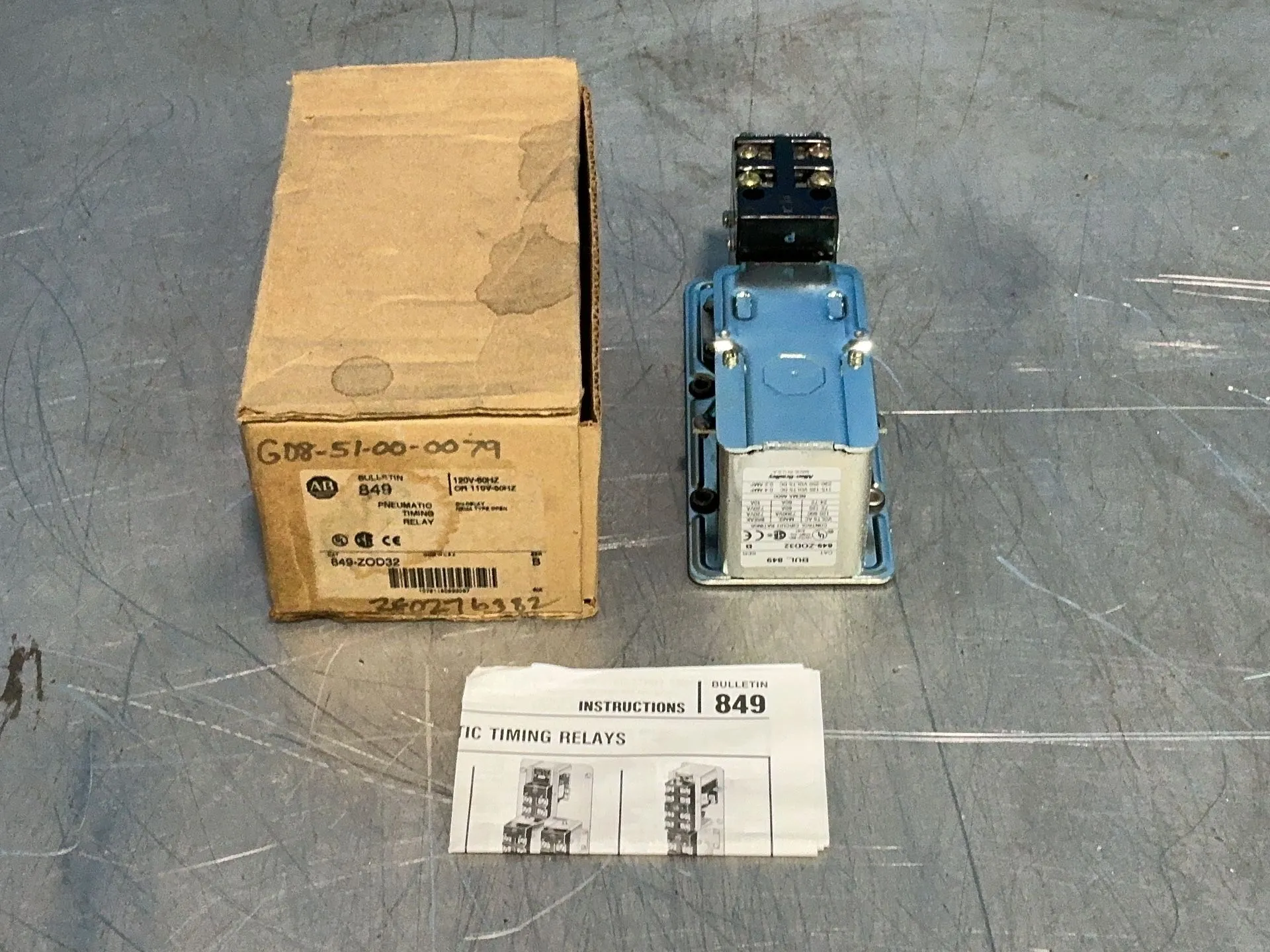 New | in-Stock ALLENBRADLEY 849ZOD32 Relays & Switches Ohio US | HGR 24 #1251124