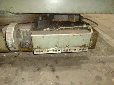 48" X 72" T-SLOTTED POWERED ROTARY TABLE: STOCK #19474