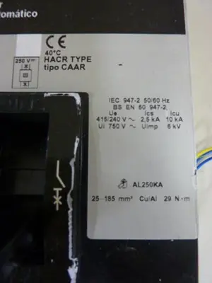 USED SQUARE D KAL362251212