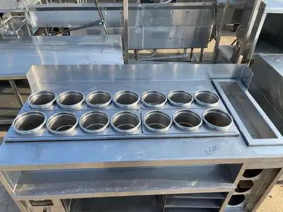 Used Duke Used Duke Stainless Steel Heated Soup Buffet Table Bar - SS231 Steam Tables (Food) Illinois US | Falcon Restaurant Supply #1375959