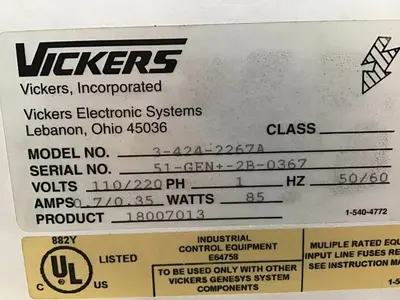 USED CINCINNATI MILACRON 3-424-2267A