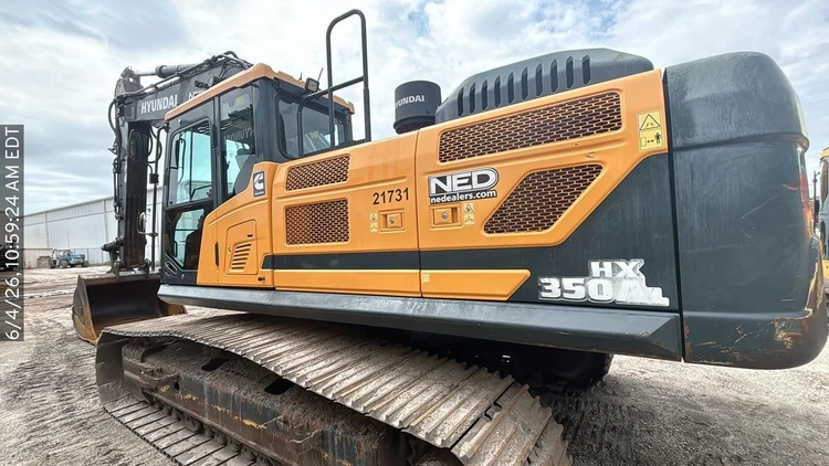 Used 2024 HYUNDAI HX350AL Crawler Excavators Florida US | National Equipment Dealers #1422235