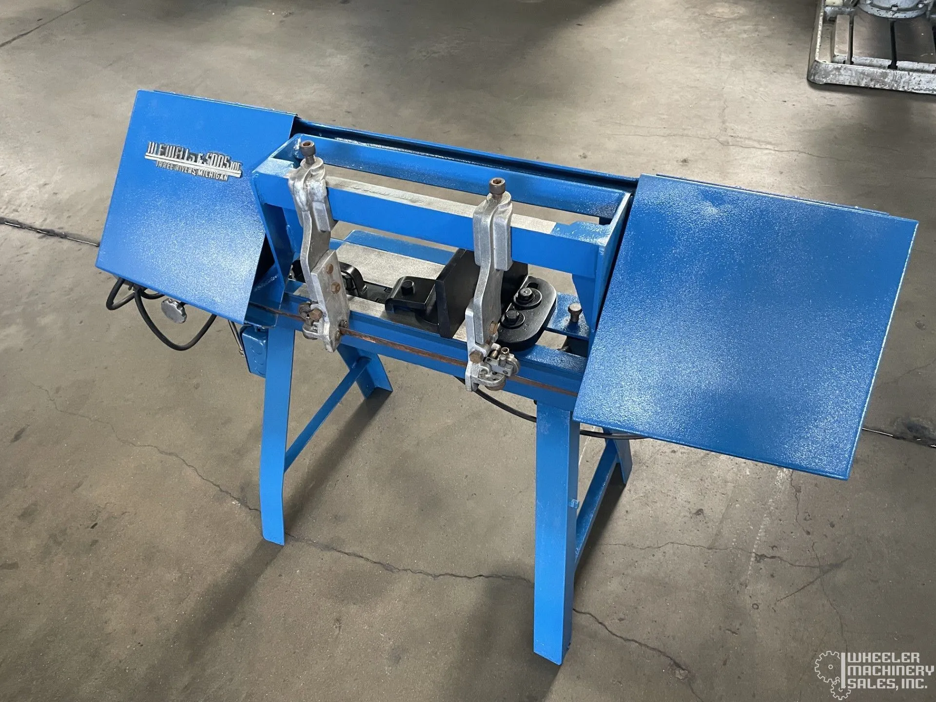 W.F. WELLS A6 Horizontal Band Saw #8258 #1