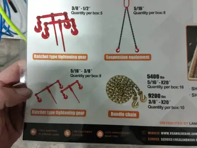 Rigging and Binding Equipment