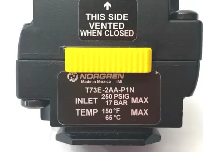 New | in-Stock IMI Norgren Excelon T73E Series 1/4" PTF Ported 3/2 Lockout Valve Solenoid Valves Michigan US | Maverick Industrial Sales #1395327