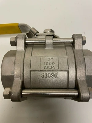 Sharpe Valves 53036 Series Stainless Steel 316 Ball Valve cf8m 201 2" 1000