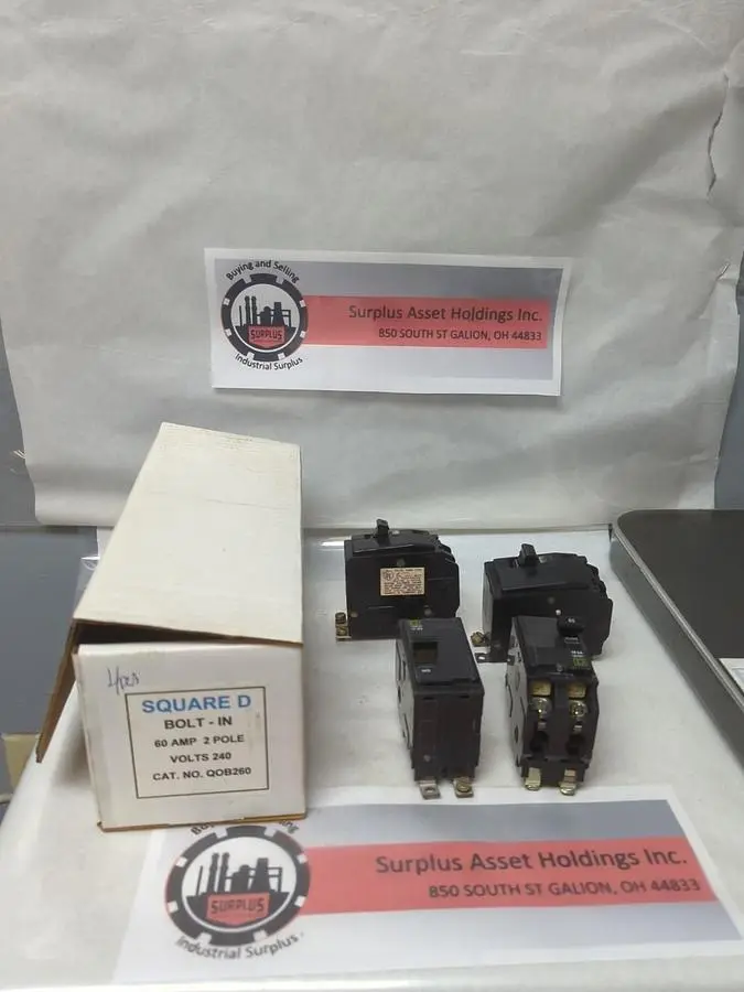 USED SQUARE D QOB260