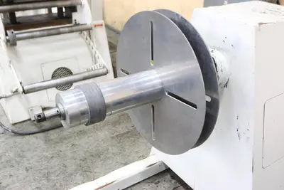 18" X 3-1/2" WALLNER MODEL 4680 PRECISION PACKAGE SLITTING LINE: STOCK #10278
