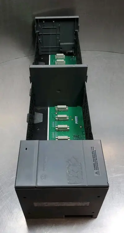 Used Allen-Bradley 1746-A13 13-Slot Rack Module w/1746-P2 Power Supply PLC Chassis South Carolina US | Palmetto Automation #1542062