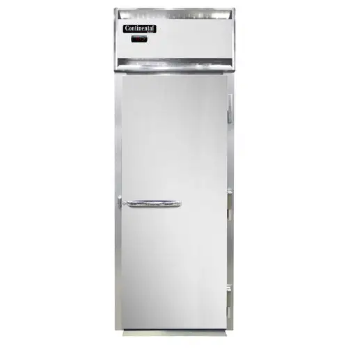 Continental DL1WI-SS Full Height Insulated Roll In Heated Cabinet W/ (1) Rack Capacity, 208-230v/1ph