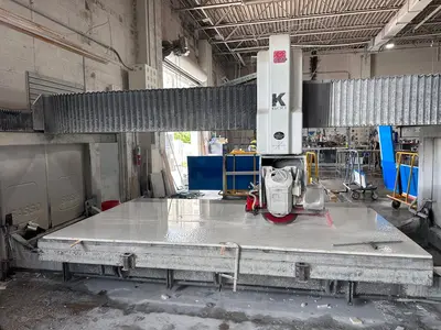 2015 SASSO MECCANICA K600 CNC Bridge Saws | STONE EQUIPMENT WAREHOUSE (1)