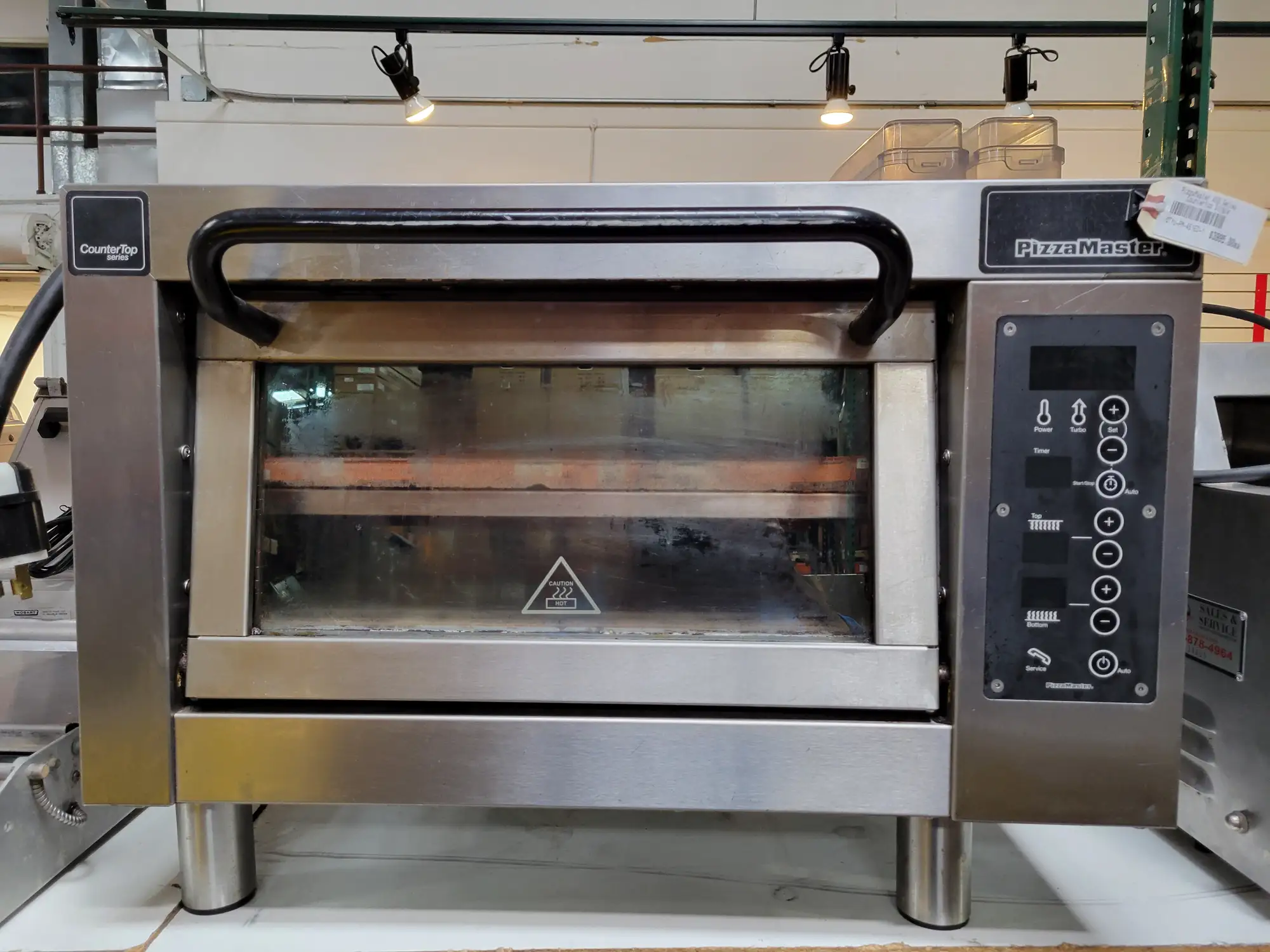 Used PizzaMaster 451ED-1 Commercial Countertop Pizza Oven, 3 Phase, 208V