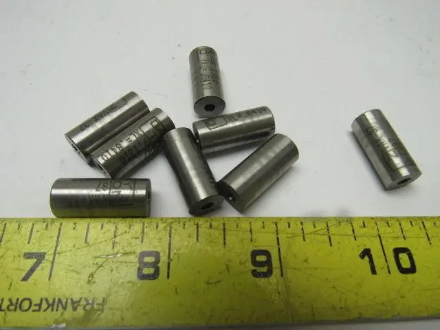 Dayton VAX 37  3/8" OD 0.135 ID A2 Steel Die Tooling Drill Bushing Lot OF 8