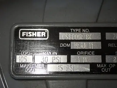USED FISHER CS800IR8C