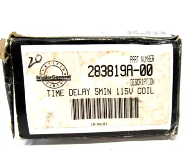 NEW ICM SNYDER GENERAL 283819A-00 TIME DELAY 283819A00