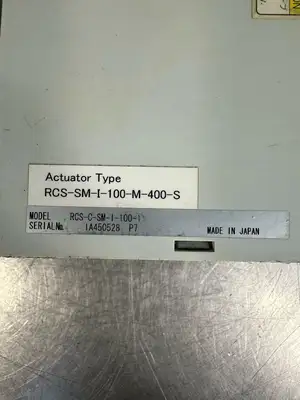 Robo Cylinder RCS-C-SM-I-100-1 RCS-SM-I-100-M-400-S (6.2.5)