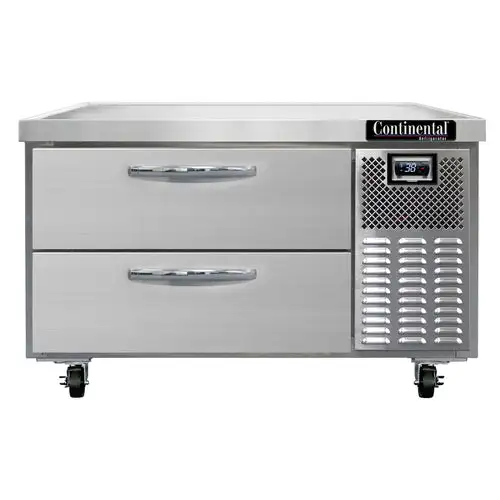 Continental D36GN 36" Chef Base W/ (2) Drawers - 115v