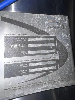 Used 2017 QUALTECH TANK 1000 USG Stainless Steel Tanks California US | Machinery & Equipment #1323241