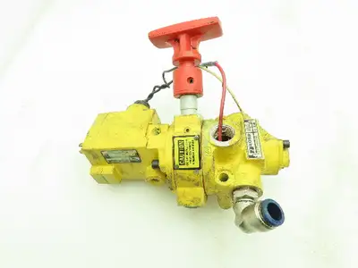 Ross Y2773A4082 Pneumatic Solenoid LOX Lock-Out Control Valve 120V 3/2 Lot of 2