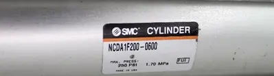 USED SMC NCDA1F200-0600