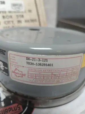 New | in-Stock MERCOID DA-21-3-12S Miscellaneous Equipment (Electrical & Power) | Surplus Asset Holdings #1195539