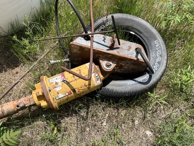 12" Backhoe Auger