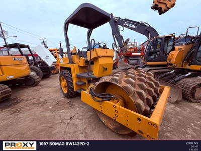 Used 1997 BOMAG BW142PD-2 Single Drum Rollers New Jersey US | Proxy Equipment #1426101