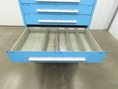 Nu-Era Tool Storage Cabinet Modular 8 Drawer 45x28x61" Lista Stanley Vidmar