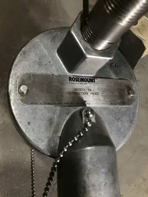 Rosemount Model 79 Connection Head w/ Explosion Proof Temperature Sensor