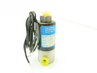 Honeywell Skinner B15DK9150 Solenoid Valve 3-Way NC 120VAC 150 PSI 1/16" NPT