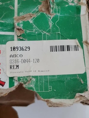 NEW ASCO 8316D44