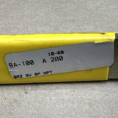 NEW Milwaukee Valve BA-100 A 200