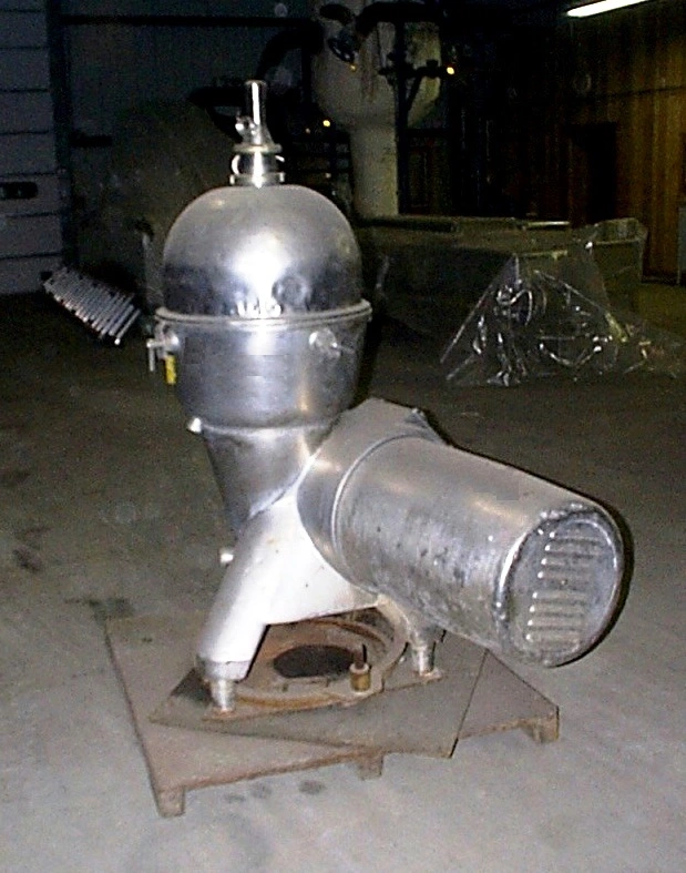 (2) De Laval 525 warm milk separators, CS/SS bowl liner.