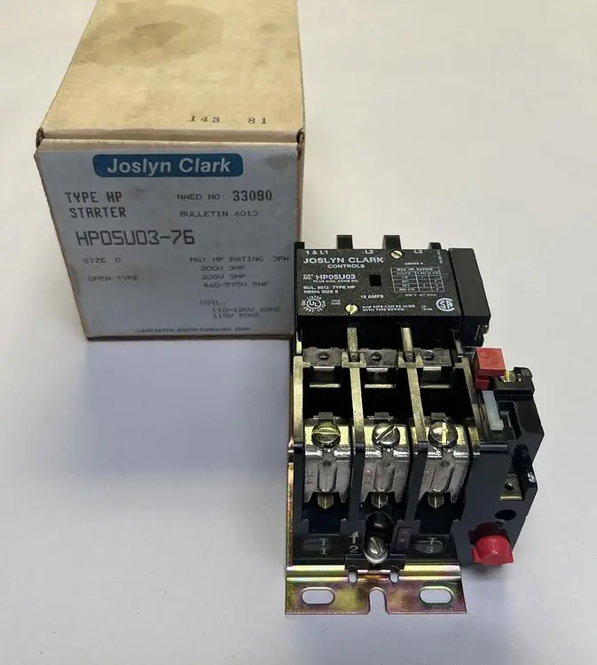 New | in-Stock JOSLYN CLARK HP05U03-76 Industrial Controls | Surplus Asset Holdings #1221380