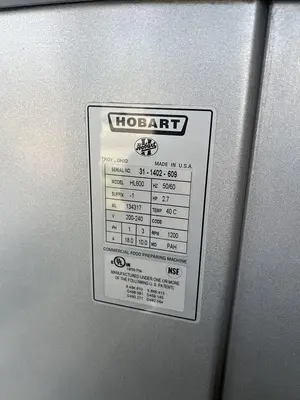Used HOBART HL600 Planetary Mixers Florida US | BAM Discount Restaurant Equipment #1263805